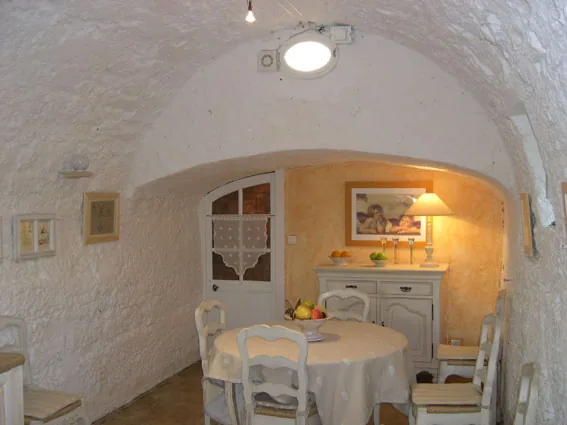 La salle à manger voûtée
